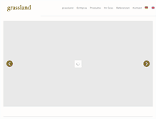 Tablet Screenshot of grassland.eu