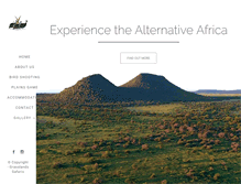 Tablet Screenshot of grassland.co.za